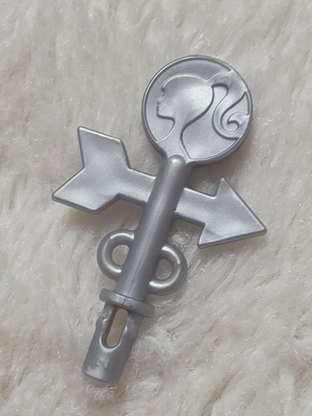 Mattel Barbie Horse Barn Playset HYP88 Replacement Silver Windmill Topper Roof